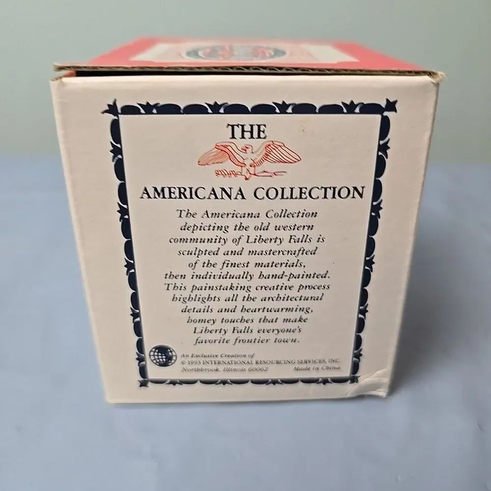 Village Americana #AH39 Liberty Falls Courthouse  1993 Holiday‎ Village Dillards
